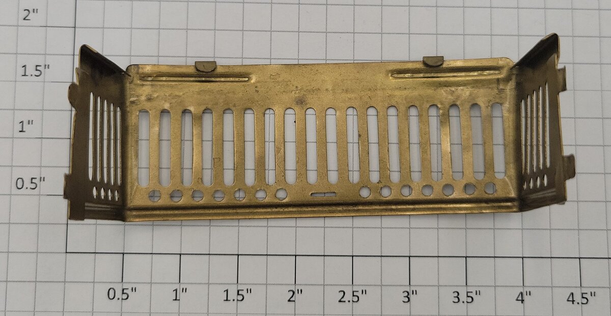 Acme 0930-1 G Scale Brass End Rail