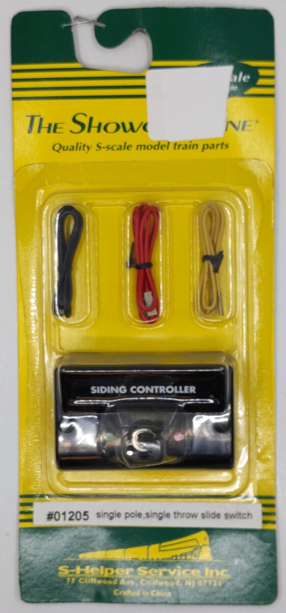 S-Helper 01205 S Scale Single Pole. Single Throw Side Switch