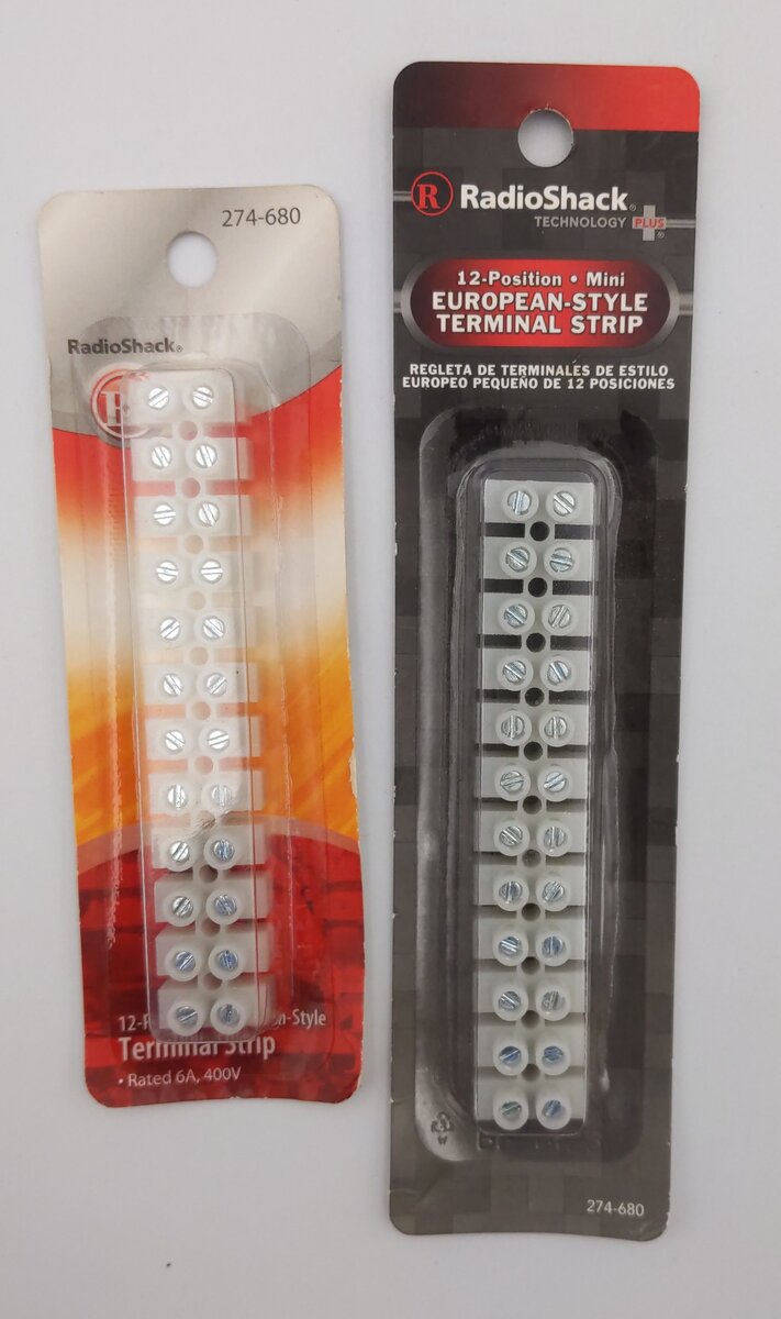 Radio Shack 274-680 12 Position Mini European Style Terminal Strip
