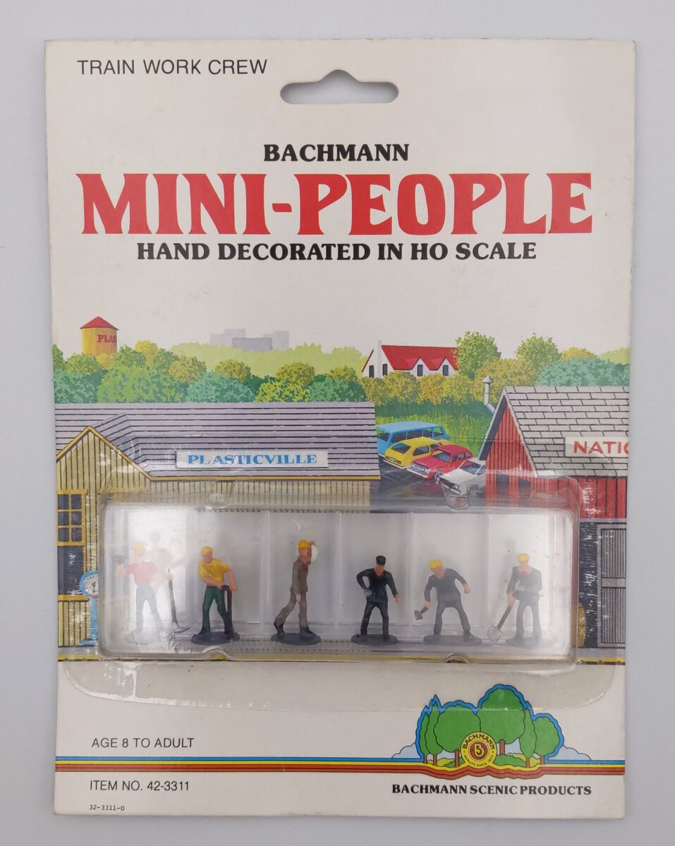 Bachmann 42-3311 HO Mini People Road Workers Figures