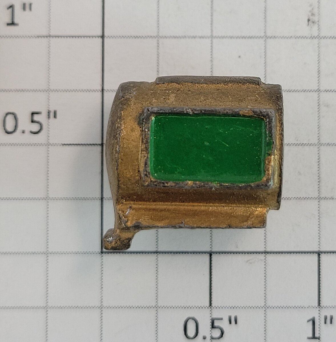 Lionel SH-2 Large Brass Painted Die-Cast Headlight without Screw