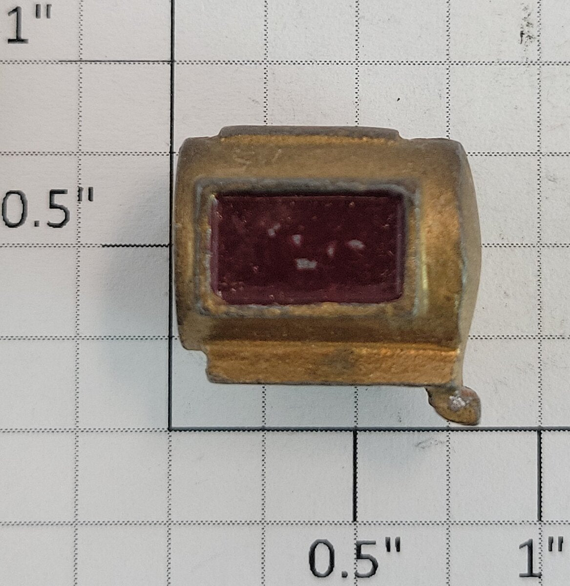 Lionel SH-2 Large Brass Painted Die-Cast Headlight without Screw