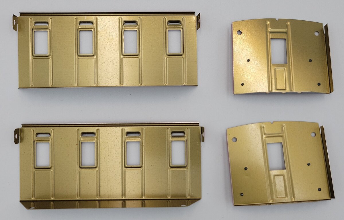 ETS 101-1 O Gauge Caboose Sides and End Plates