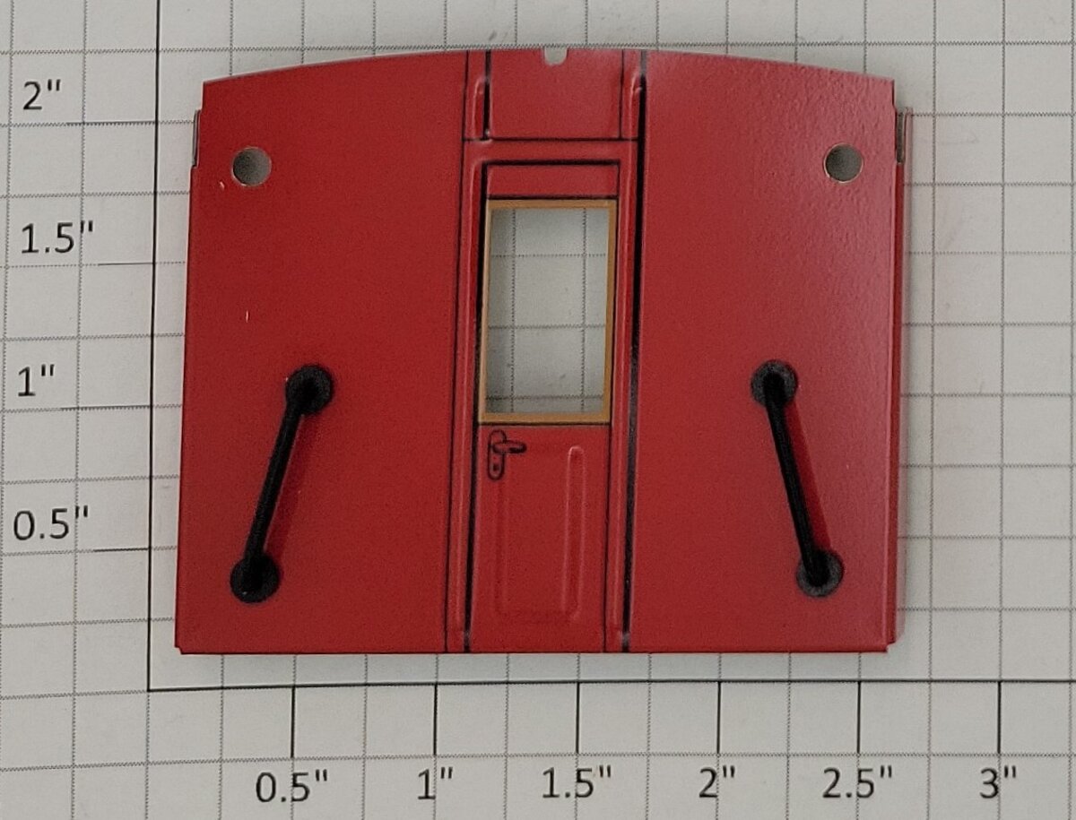 ETS 101-1 O Gauge Caboose Sides and End Plates
