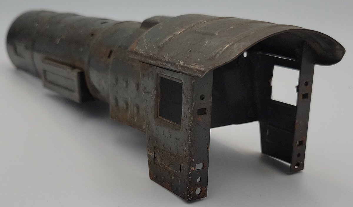 Lionel 263E Gunmetal Locomotive Shell without Trim - Fits 260 263