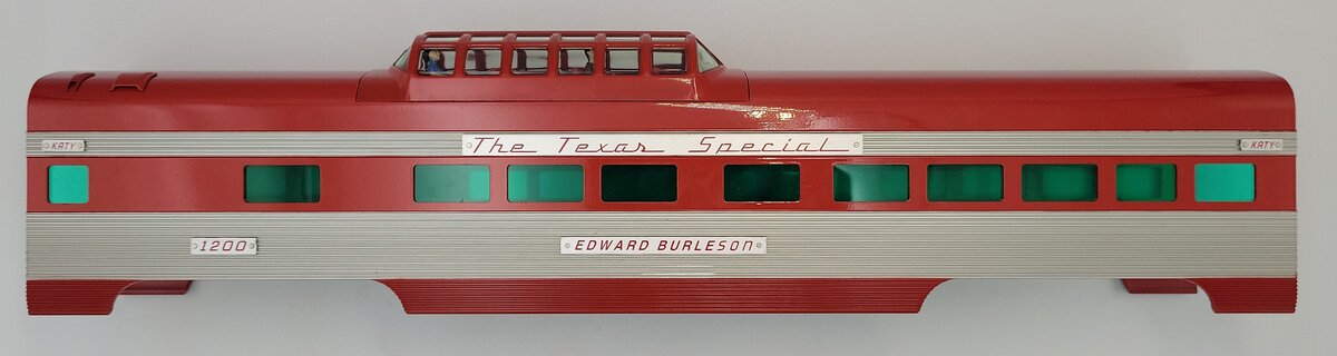Lionel 25749-2 Texas Special Offset Vista Dome Shell