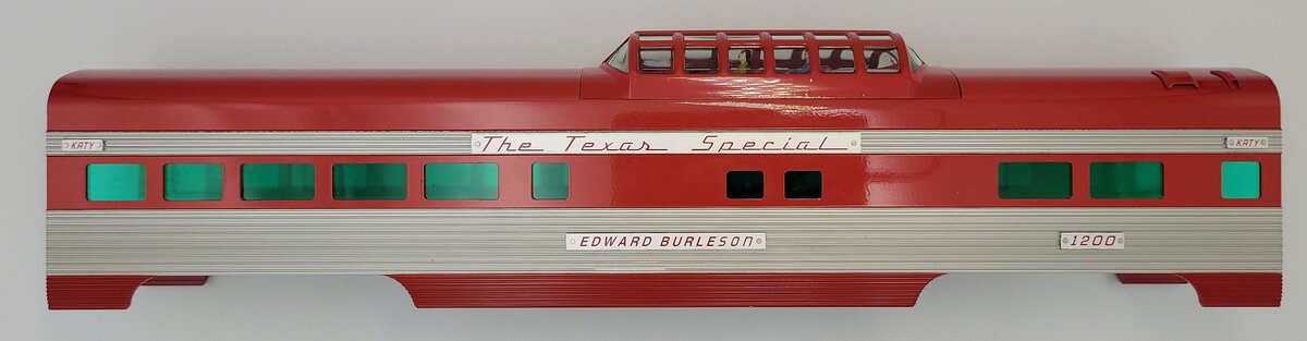 Lionel 25749-2 Texas Special Offset Vista Dome Shell