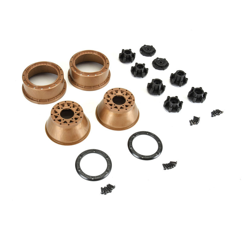 Pro-Line Racing 281107 1:10 Raid Bead-Loc F/R 2.2"/3.0" 12 & 14mm SC Wheels (2)