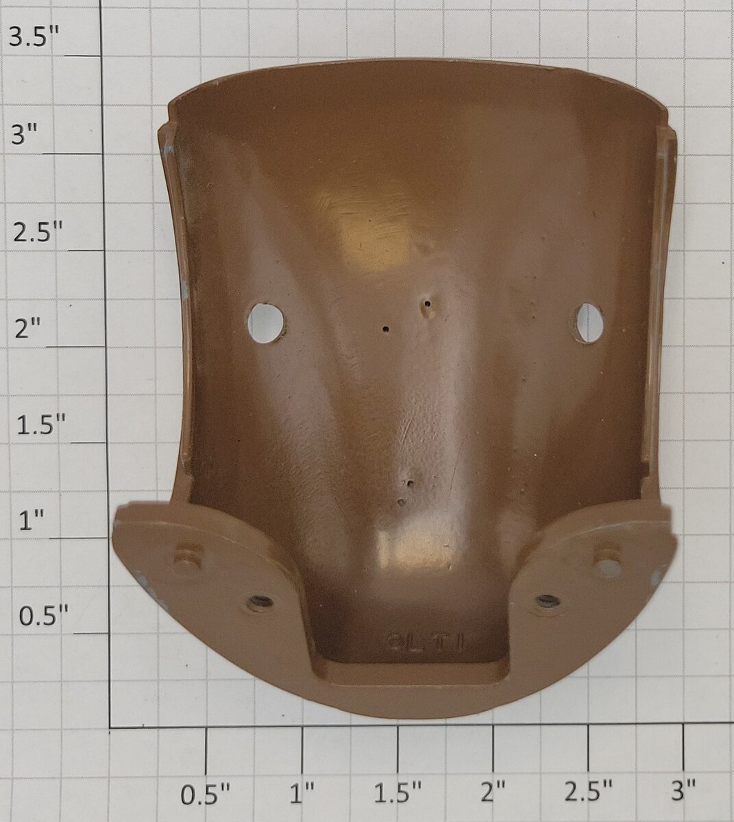 Lionel 754-2  Union Pacific Brown Rear Streamliner Tail End with Missing Lens