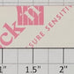 American Flyer FLV0298 162 "Mysto-Magic Company" Sticker Sign
