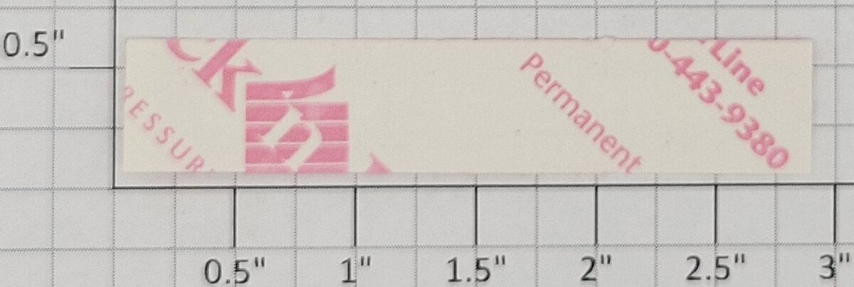 American Flyer FLV0239 Flyerville "Lake Park" Station Red/Black Border Sticker
