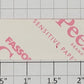 American Flyer FLV0241 "Valley View" Flyerville Station Red/Black Border Sign