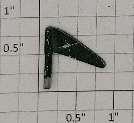 American Flyer 366-G S Scale Green Metal Flag
