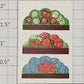Plasticville PLV0443 1621 Motel Flowers Card Stock Cutout Decal