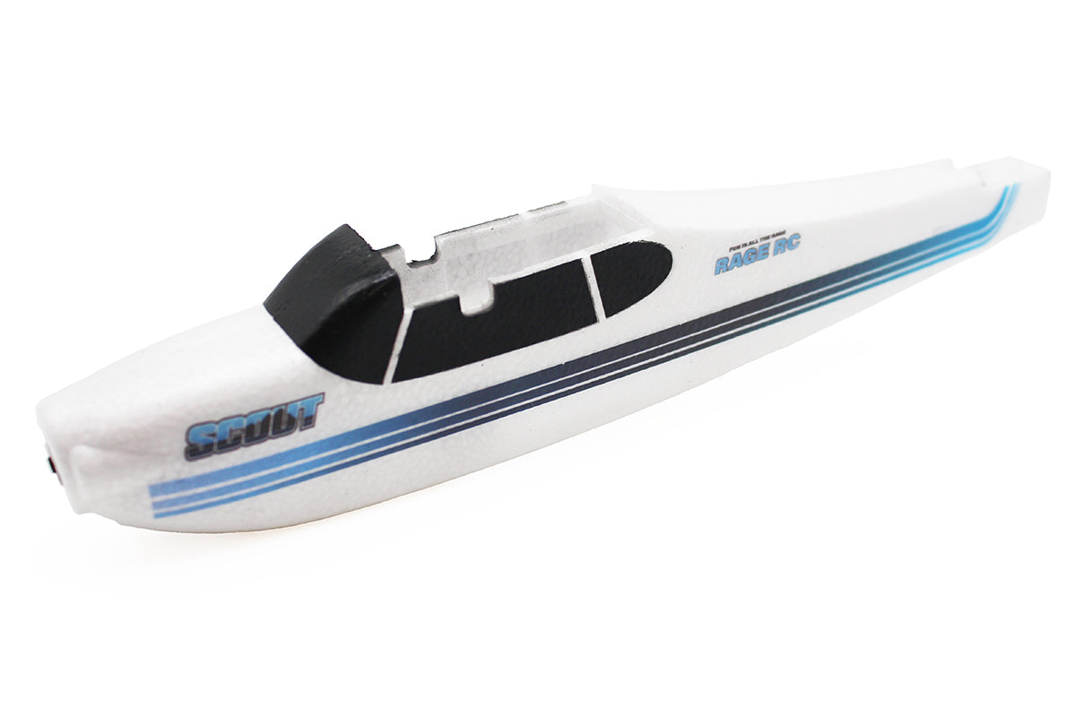 Rage R/C A1641 Scout Printed Fuselage with Motor