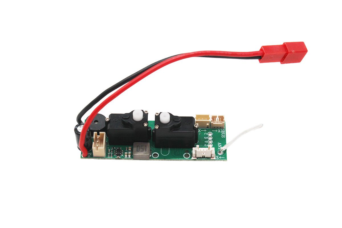 Rage R/C A1643 Scout 2.4GHz Receiver with Gyro & 2g Servos