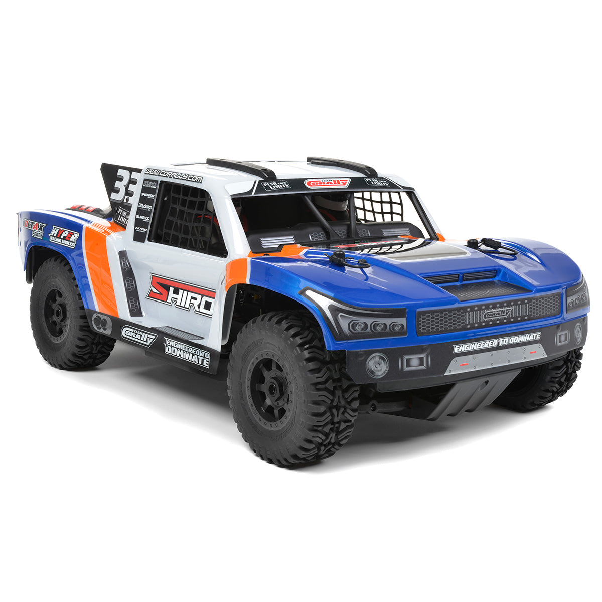 Corally 00278-B 1:8 Blue Shiroi XP 6S Brushless Power 6S RTR Short Course Truck