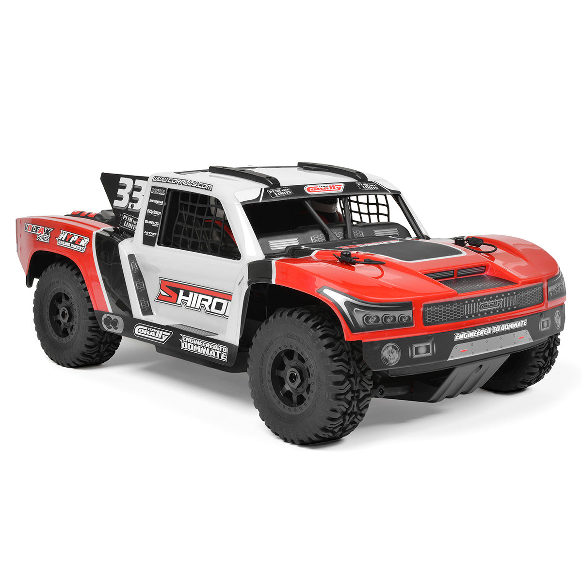 Corally 00278-R 1:8 Red Shiroi XP 6S Brushless Power 6S RTR Short Course Truck