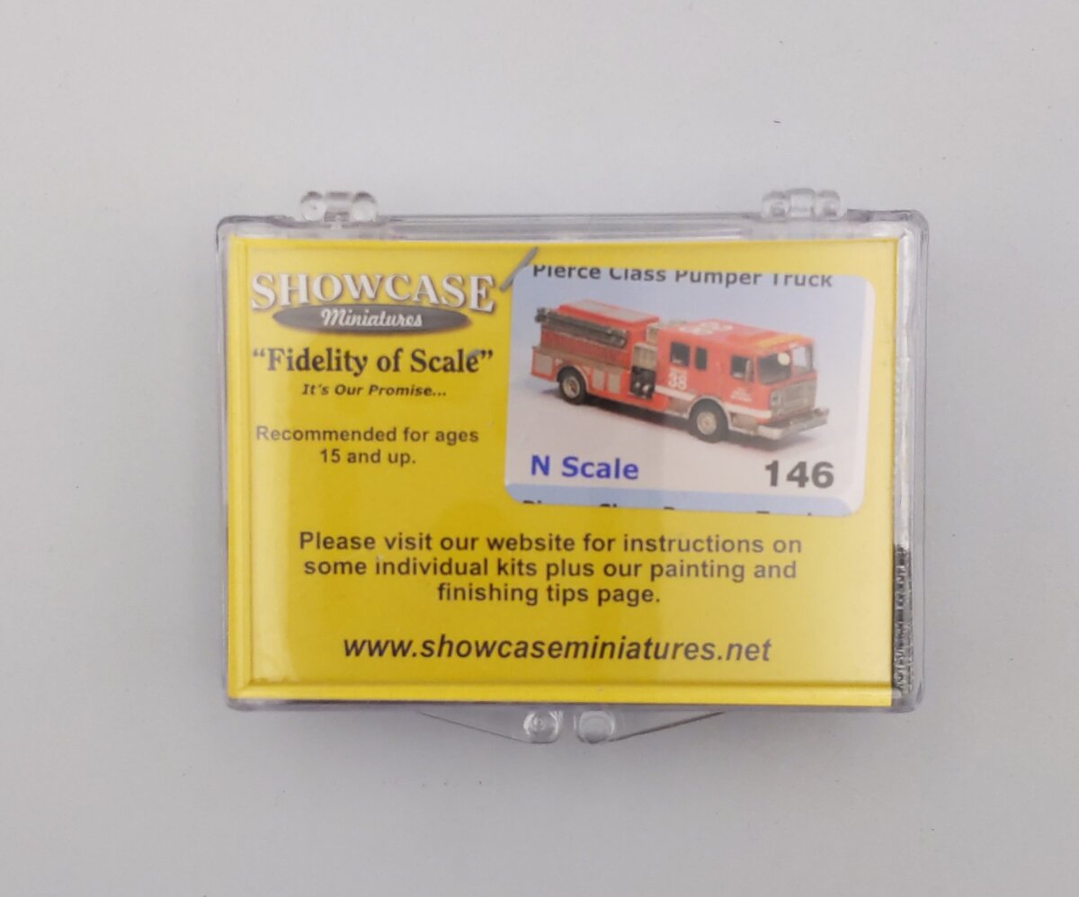Showcase Miniatures 1:160 N Scale 146 Fire Engine