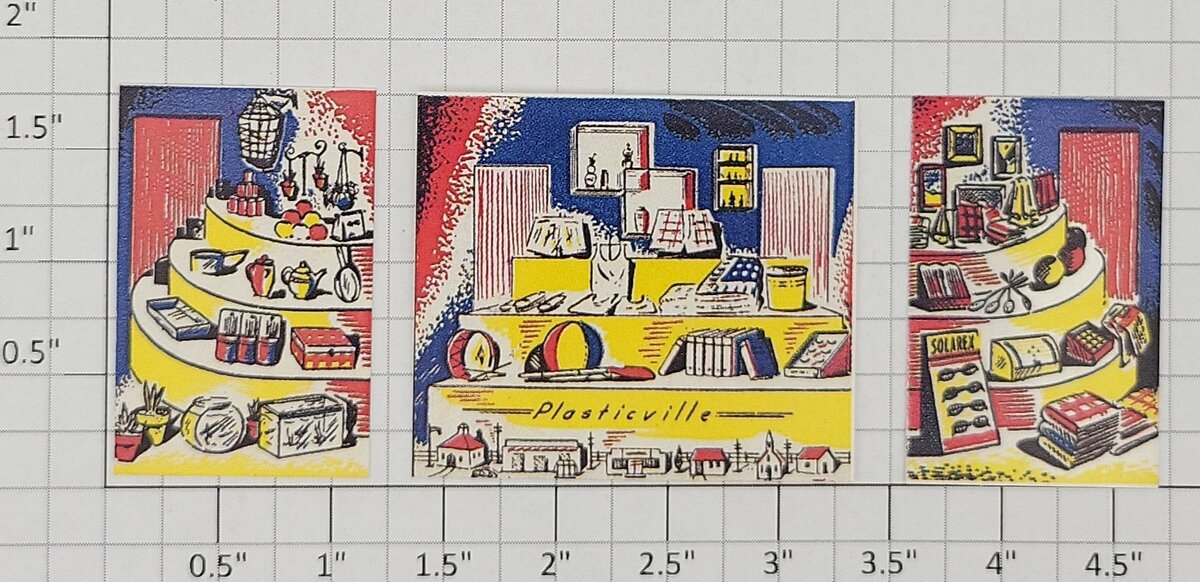 Plasticville PLV0434 5 & 10 Store Insert (Set of 3)