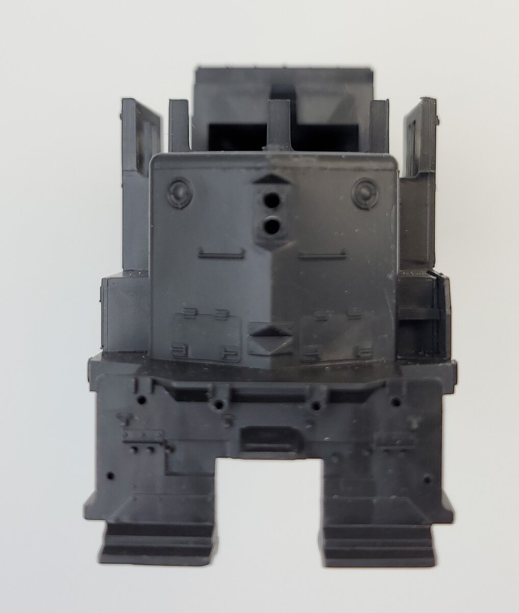 Athearn 42200 HO Scale Black Unpainted GP-35 Diesel Locomotive Body Shell