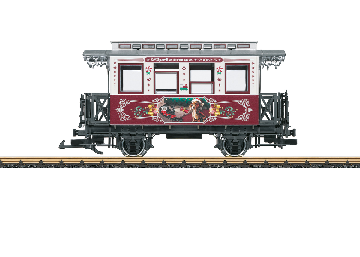LGB 36025 2025 G Scale Christmas Car