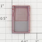 Athearn 67728 HO Genesis Red Diesel Locmotive Winterization Hatch