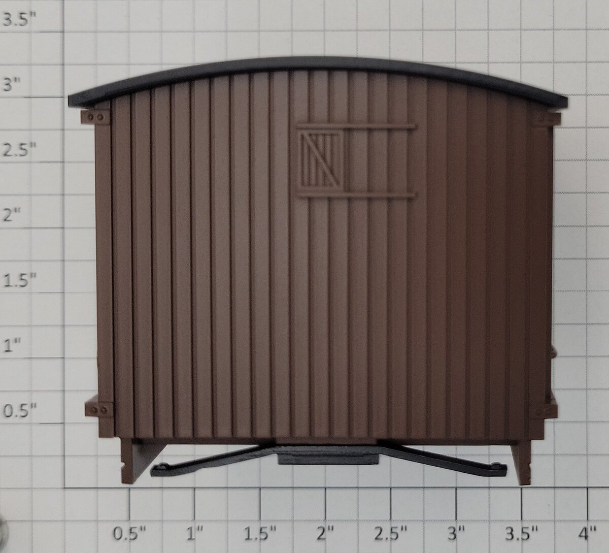 Lionel 83557-2 Brown Boxcar Disconnect Body Shell