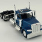 HO Logistics Replicas 589061 HO Blue Peterbilt 589 2-Axle Day-Cab Semi Tractor
