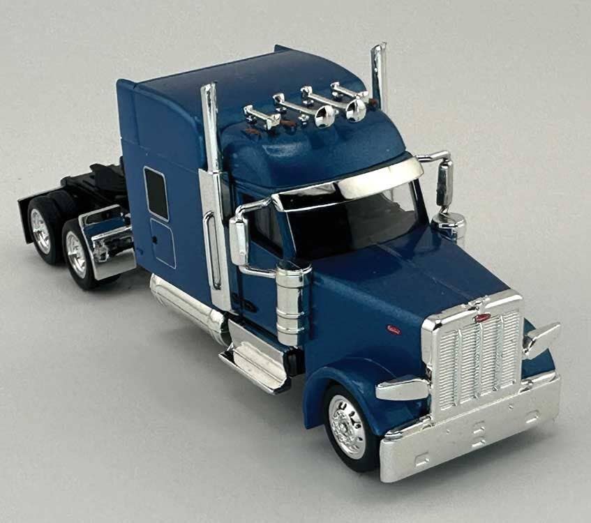 HO Logistics Replicas 589065 HO Peterbilt 589 Stand-Up Sleeper-Cab Semi Tractor