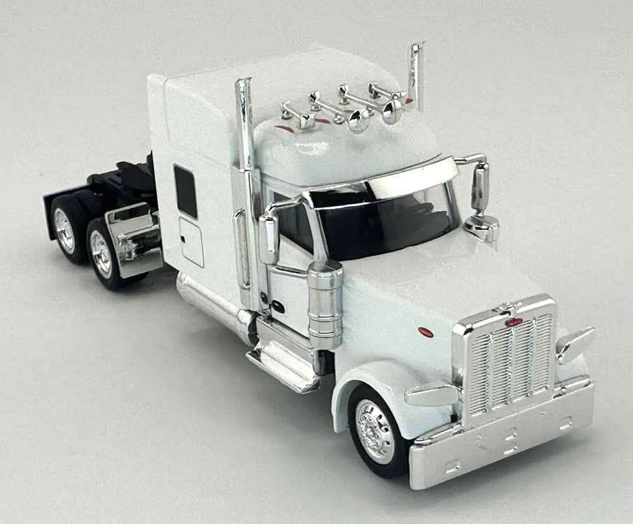 HO Logistics Replicas 589075 HO Peterbilt 589 Stand-Up Sleeper-Cab Semi Tractor