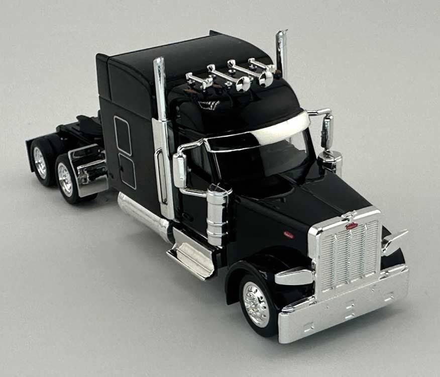 HO Logistics Replicas 589095 HO Peterbilt 589 Stand-Up Sleeper-Cab Semi Tractor