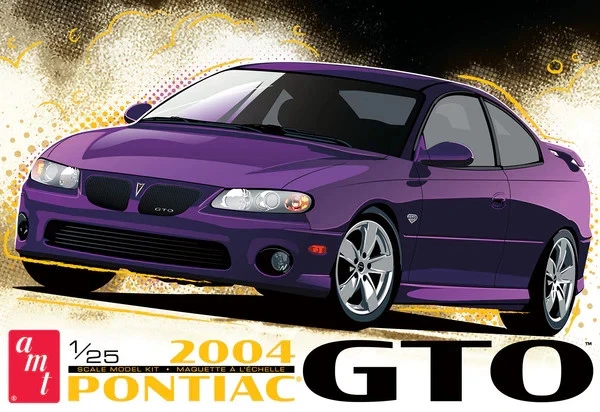 AMT 1548 1:25 2004 Pontiac GTO Car Plastic Model Kit