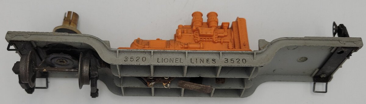 Lionel 3520-2 Searchlight Car Frame w/ Searchlight Coil & Generator #3520