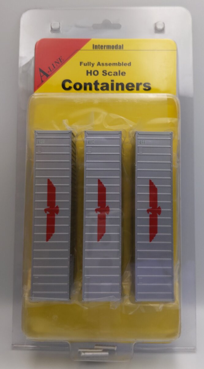 InterMountain (A-Line) 30302-01 HO 40' Rib Sided Container - APL (Late)