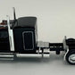 HO Logistics Replicas 589094 HO Black Peterbilt 589 72" Sleeper-Cab Semi Tractor
