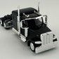HO Logistics Replicas 589094 HO Black Peterbilt 589 72" Sleeper-Cab Semi Tractor