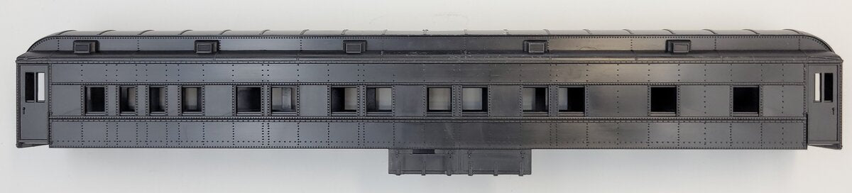 Athearn 18600 HO Scale Black Unpainted Standard Pullman Blue Box Body
