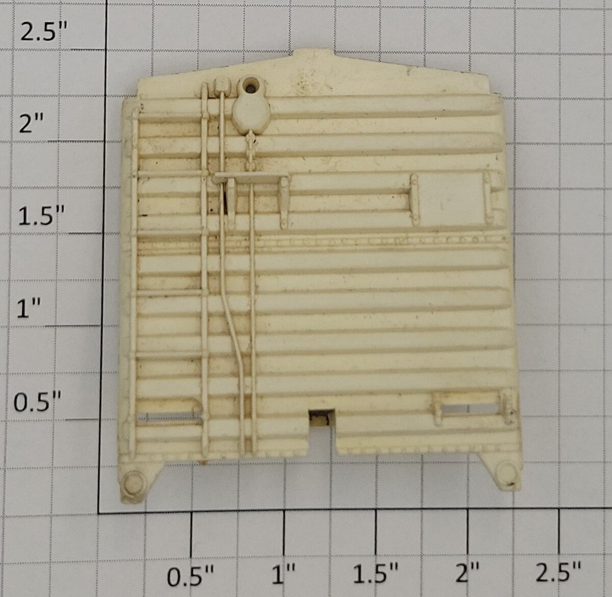 Lionel 6470-9 White Exploding Boxcar End