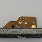 Lionel 3520-2 Searchlight Car Frame w/ Switch Mechanism & Searchlight Base