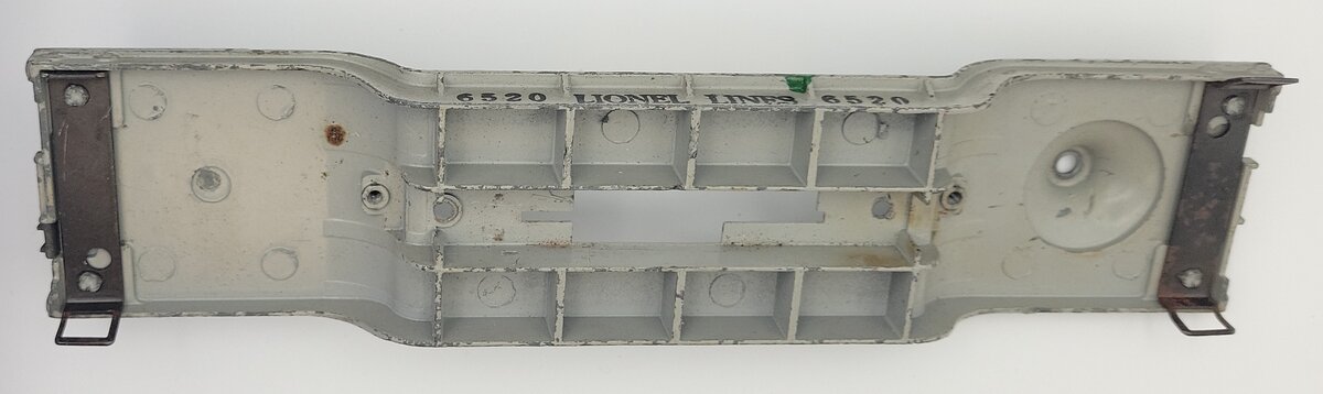 Lionel 6520-02 Diecast Stepped Searchlight and Generator Car Frame #6520