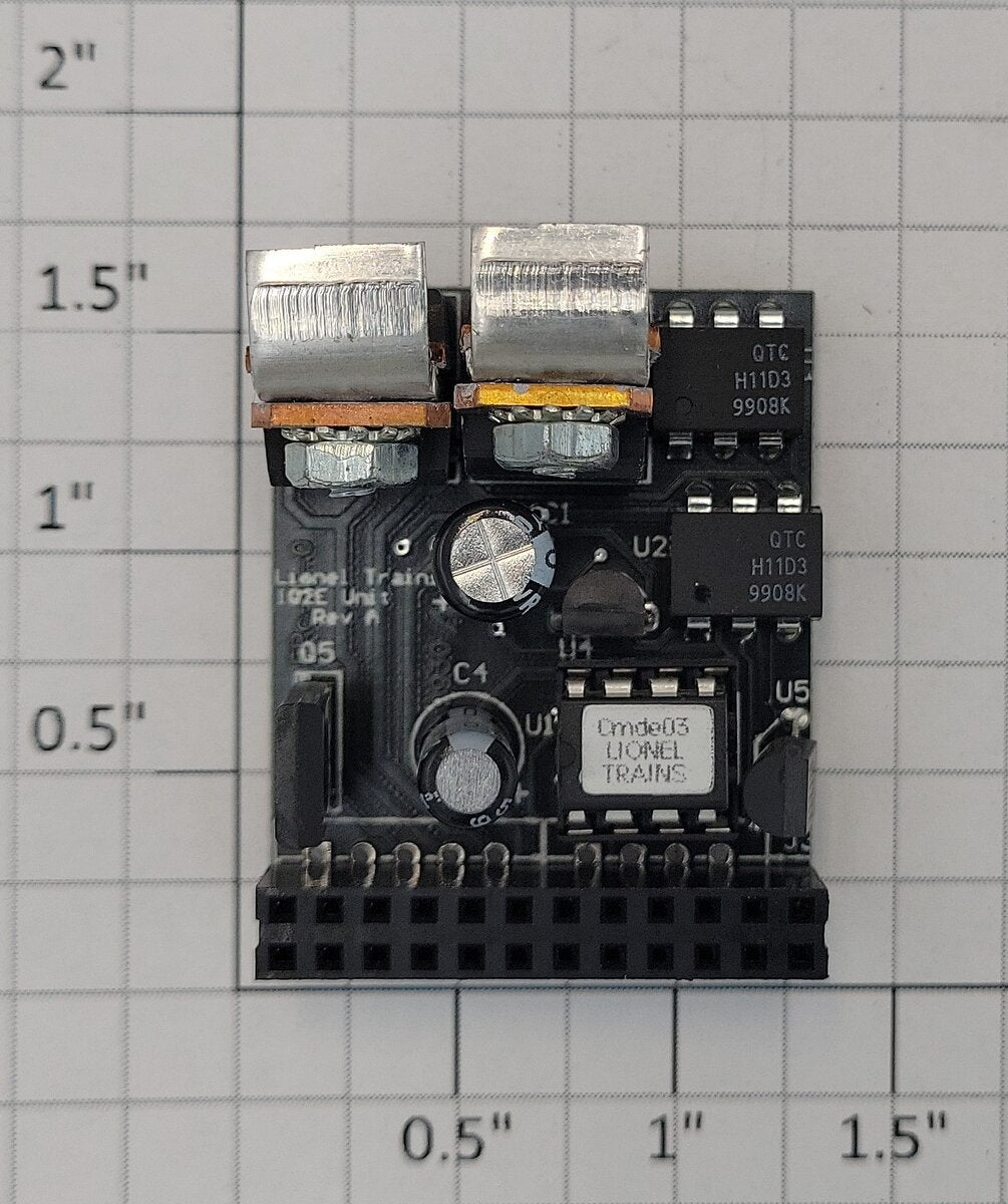 Lionel 18446-256 102E Reversing Unit PCB Circuit Board