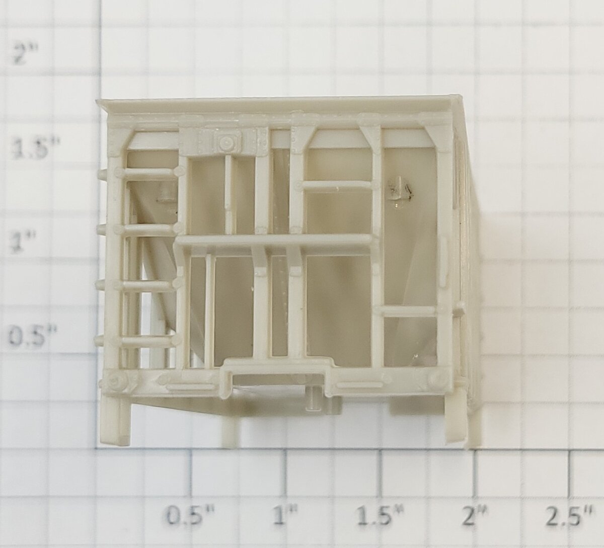 Athearn 60470 HO Unpainted Twin Hopper Body Shell