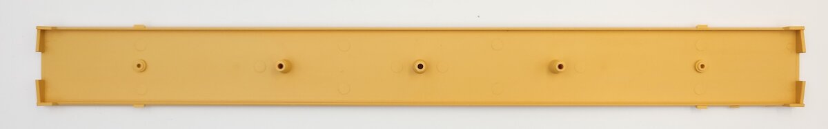 Athearn 69602 HO Yellow Flat Car Body
