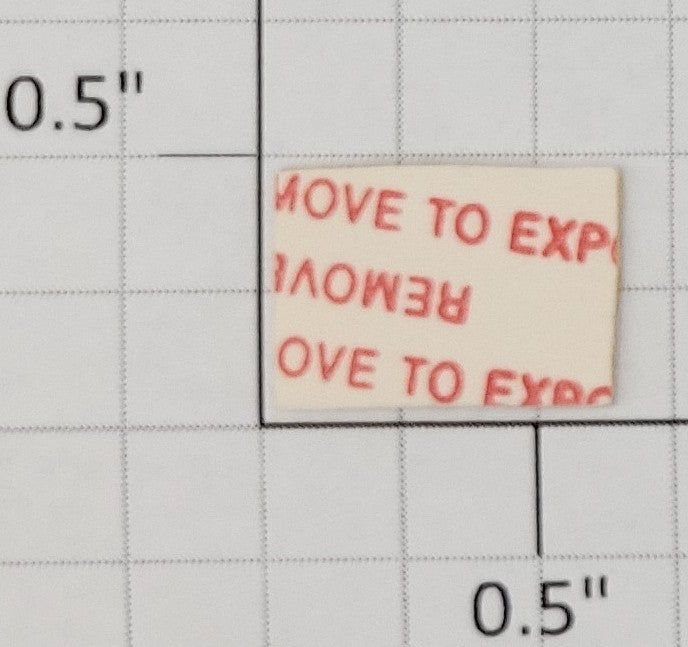 American Flyer FLVLVT2021 "Tax" Newspaper Decal with Adhesive
