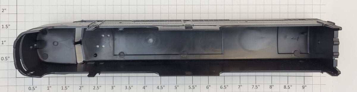 Athearn 33210 HO Black Unpainted Alco PA-1 Diesel Body Shell