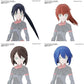 Bandai 9031011 30MS Option Hair Style Parts Vol. 2 Plastic Model Kit