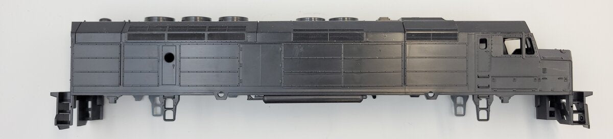 Athearn 36300 HO Black Unpainted FP45 Diesel Body Shell