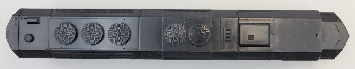 Athearn 36300 HO Black Unpainted FP45 Diesel Body Shell