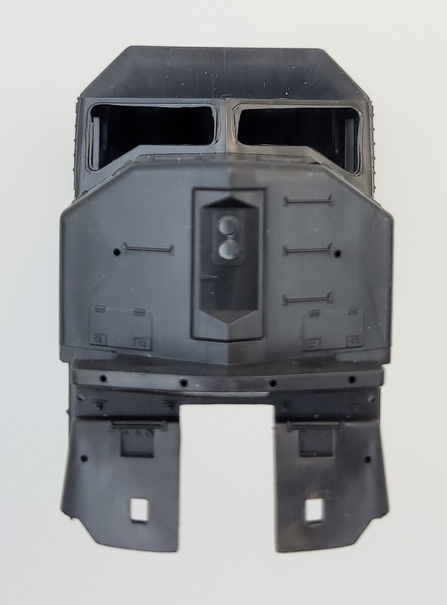 Athearn 36300 HO Black Unpainted FP45 Diesel Body Shell